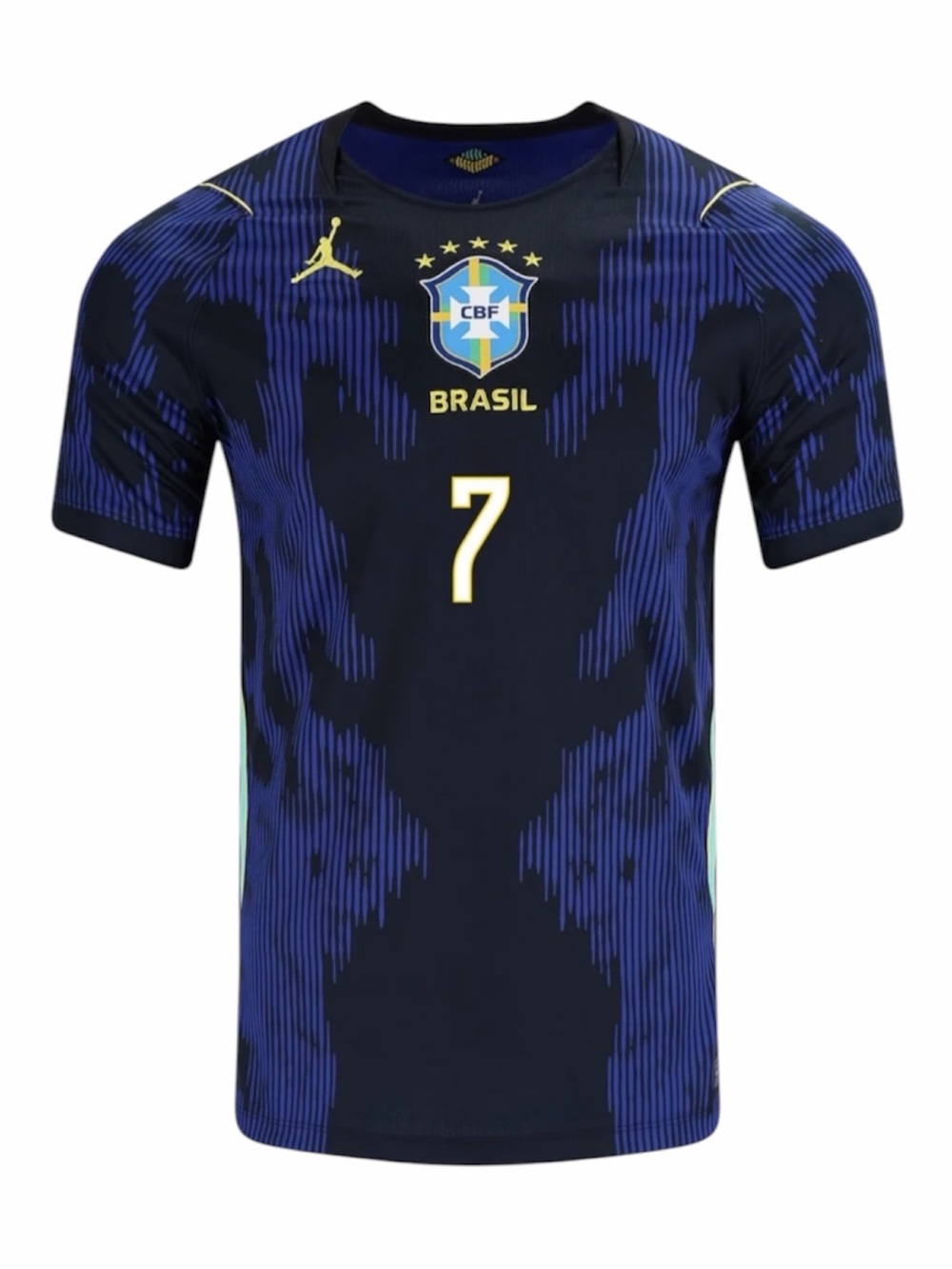 2026 World Cup Brazil away kit. Vini Jr soccer football jersey.
